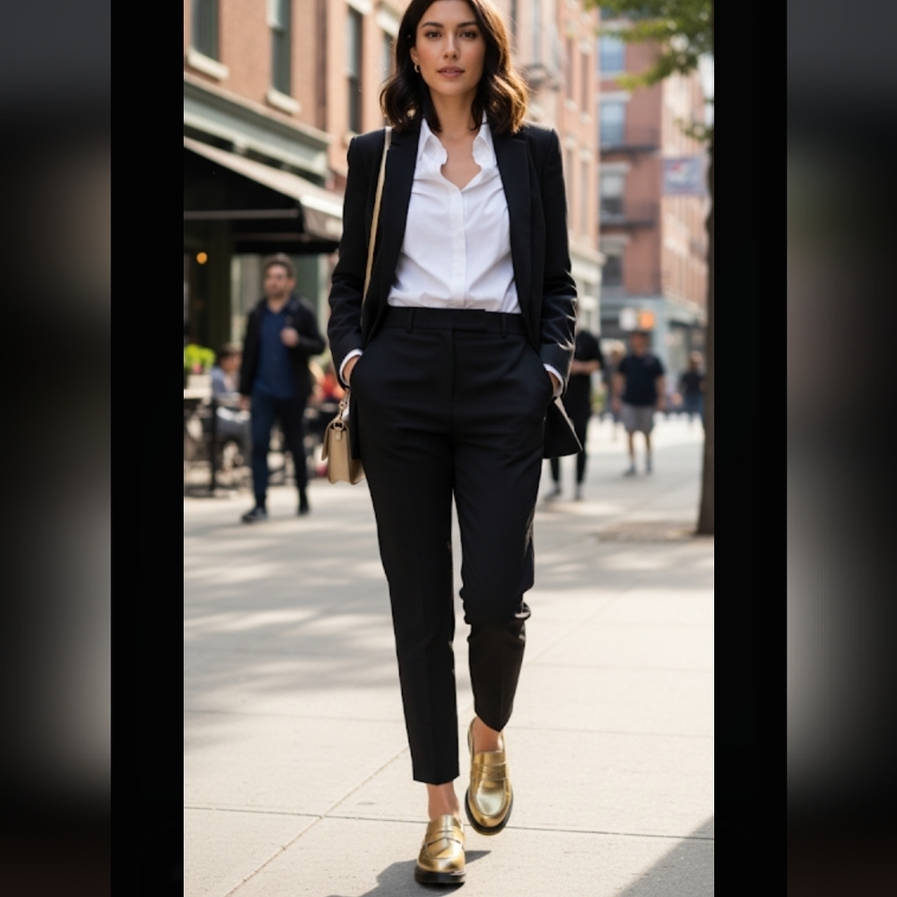 Dr. Martens Gold Flats